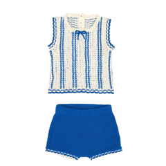 Tuntun - Madison 2pc set Top and Shorts Pima Cotton