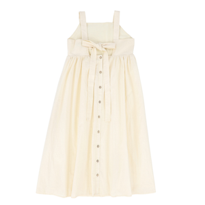 Girls’ Pocket Maxi Jumper – Oatmeal Casual Knit Dress