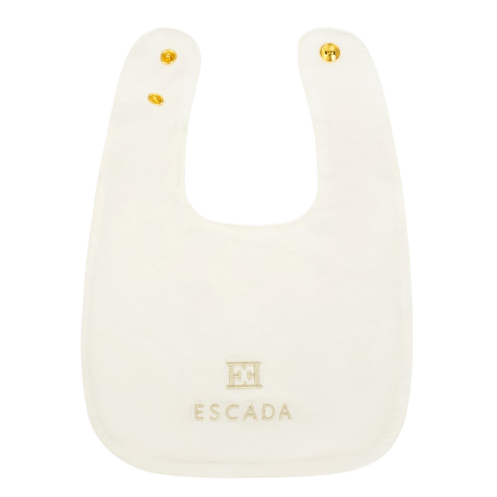 Escada Infant Girl Bibs - Bright White