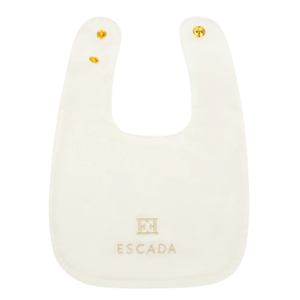 Escada Infant Girl Bibs - Bright White