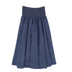 Smocked Denim Romper – Kids’ Classic One-Piece