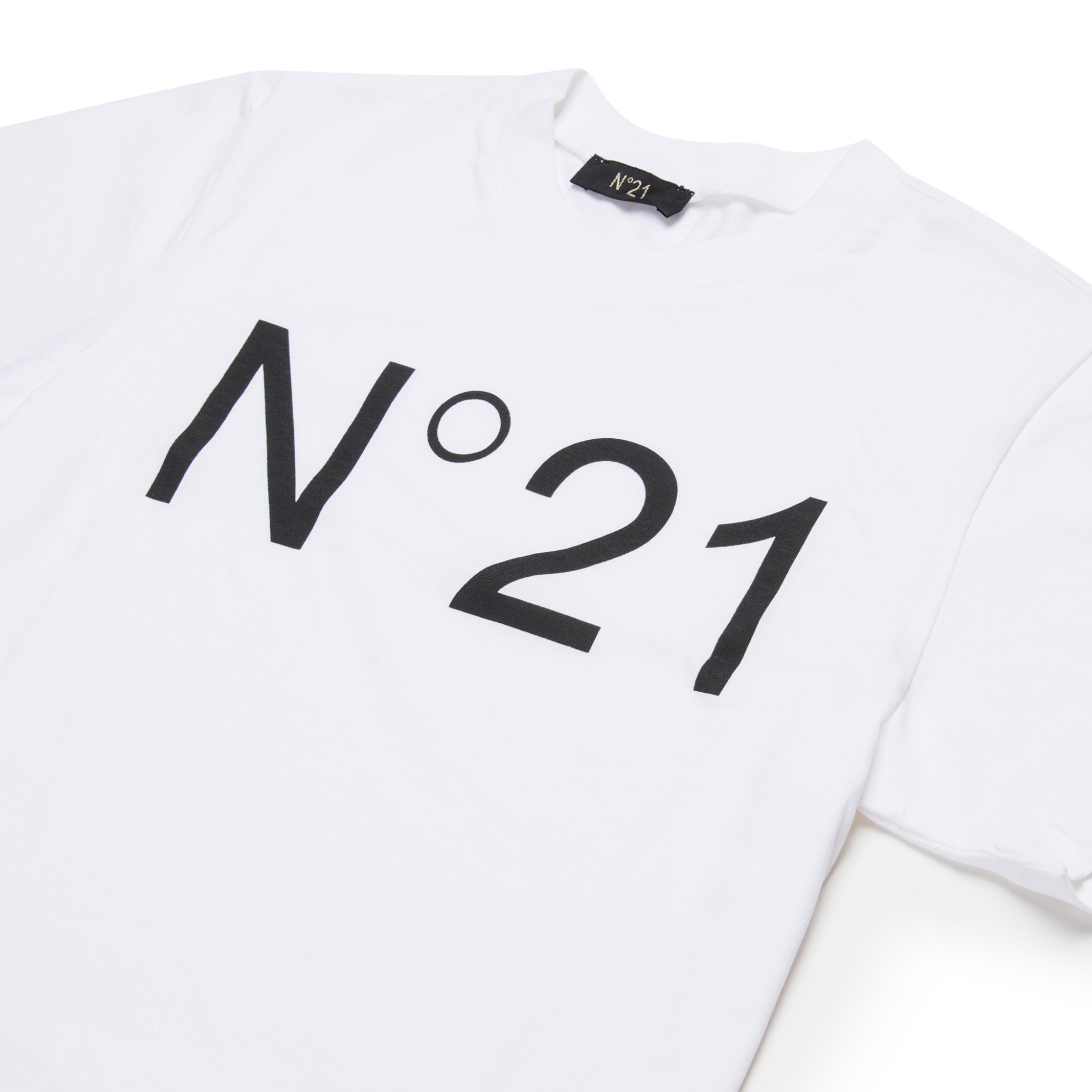 N21 Kids Logo T-Shirt – Soft Cotton Short Sleeve Designer Tee - NYC Stocklist