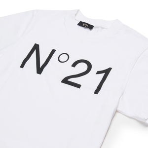 N21 Kids Logo T-Shirt – Soft Cotton Short Sleeve Designer Tee - NYC Stocklist