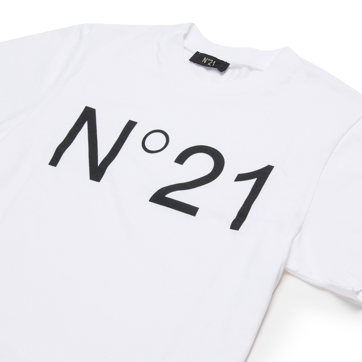 N21 Kids Logo Short Sleeve Tee – Classic Cotton T-Shirt