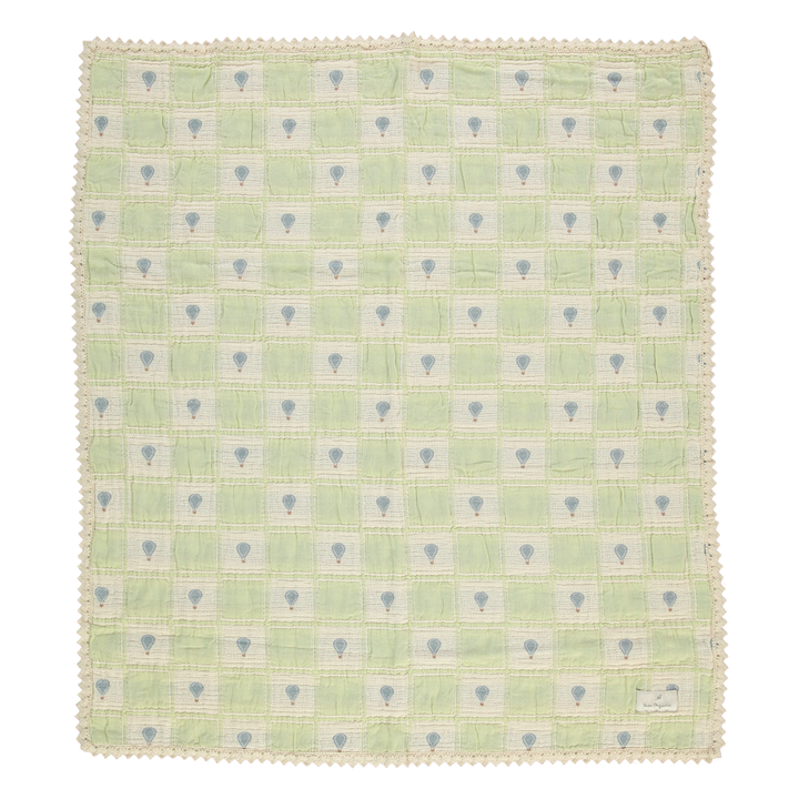 Bebe Organic Balloon Blanket – Sand Balloon Patchwork Baby Blanket
