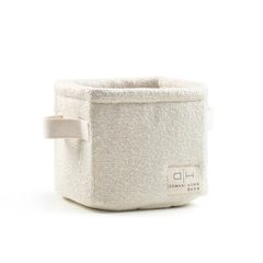 DH Bouclé Storage Basket – Stylish Nursery Storage