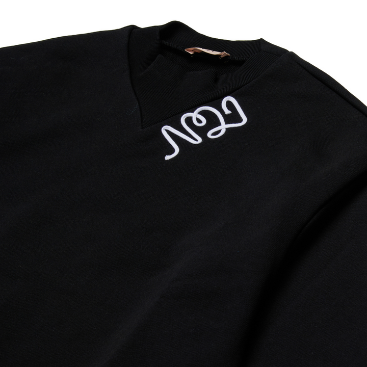 Nº21 Kids Logo-Patch Sweatshirt – Casual Designer Style