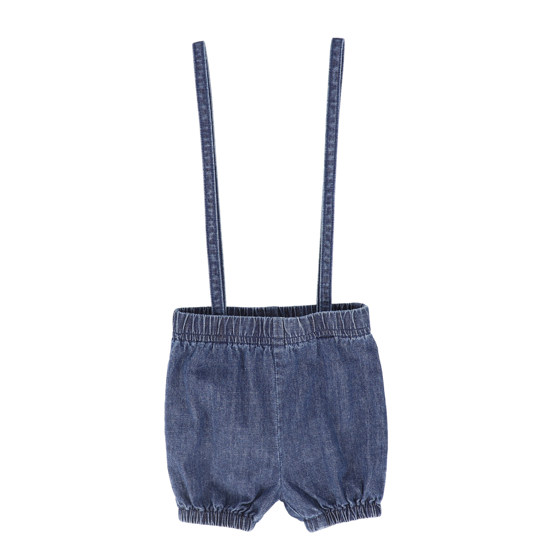 Denim Suspender Shorts – Kids’ Classic Adjustable Denim