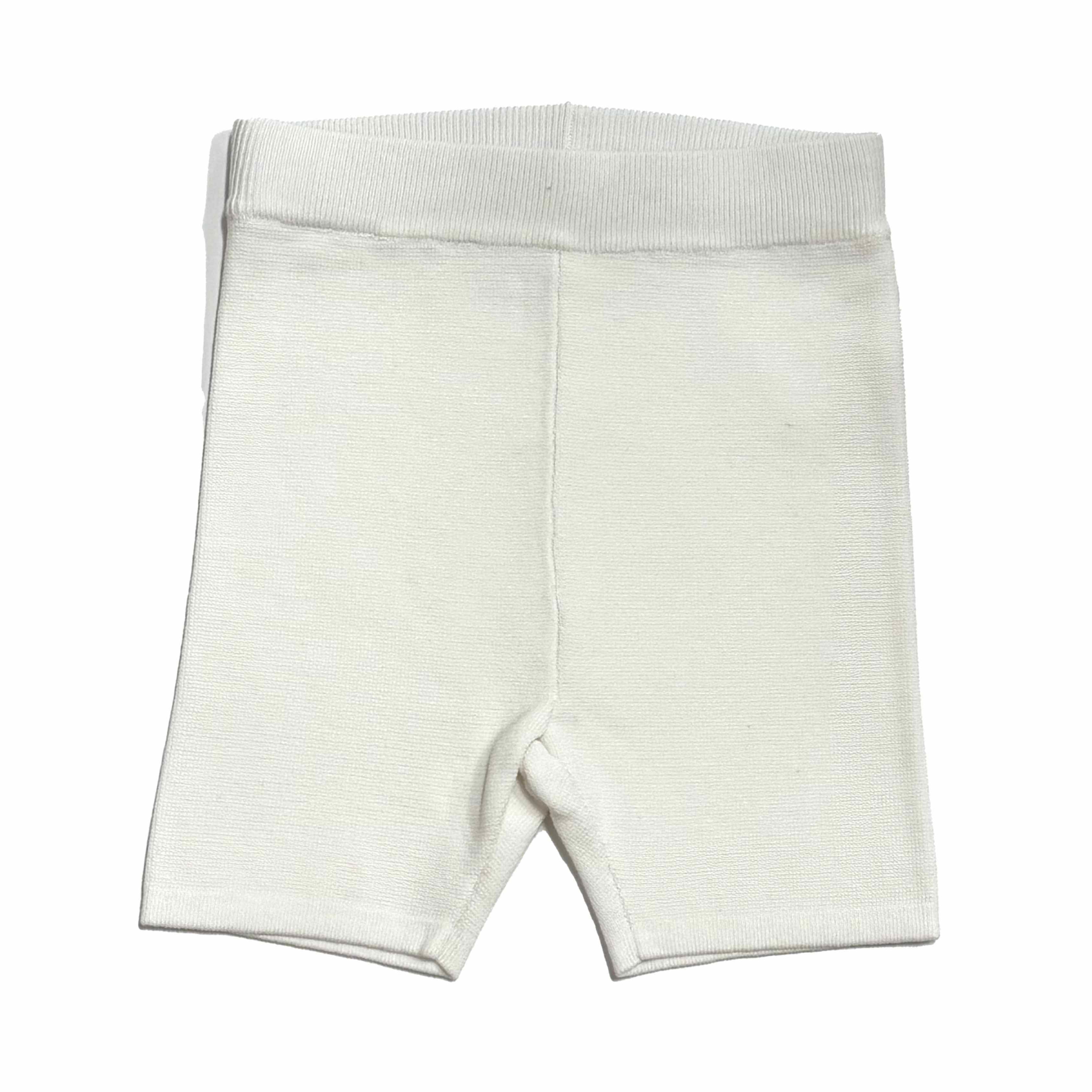 Cottier George Piquet Knit Shorts – White