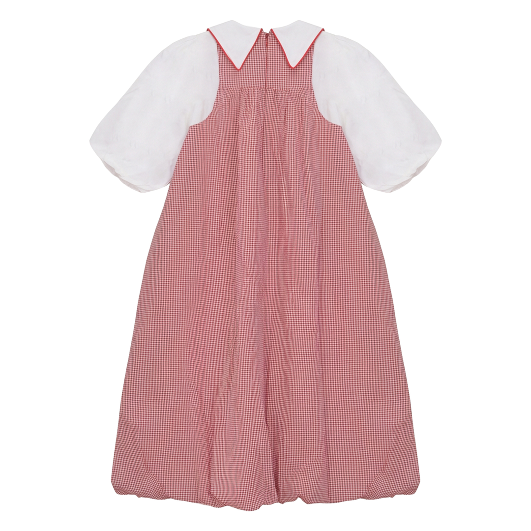 Pompomme - Gingham Maxi Jumper