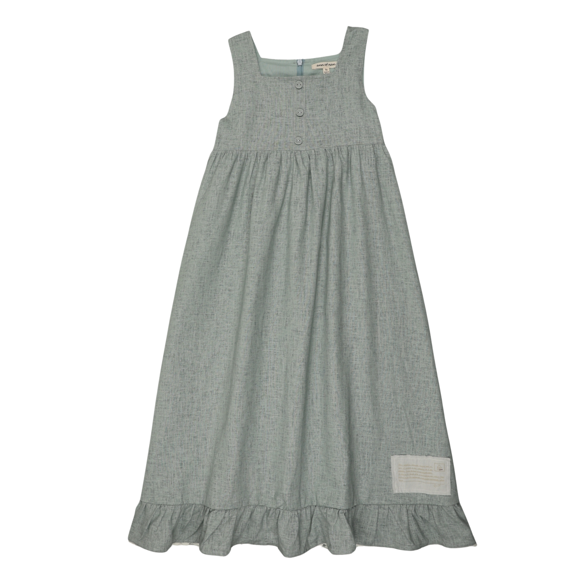 Ann of Nan - Slate Maxi Robe with Shirt