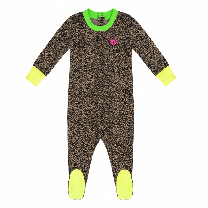 Little Parni - Leopard Footie