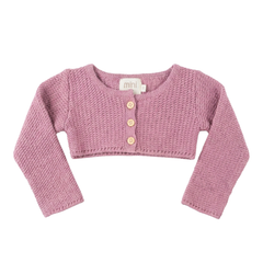 Mini P Cropped Cardigan