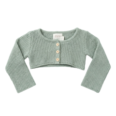Mini P Cropped Cardigan
