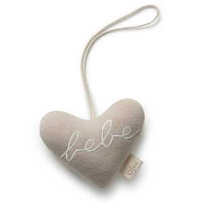 DH Knitted Heart Charm