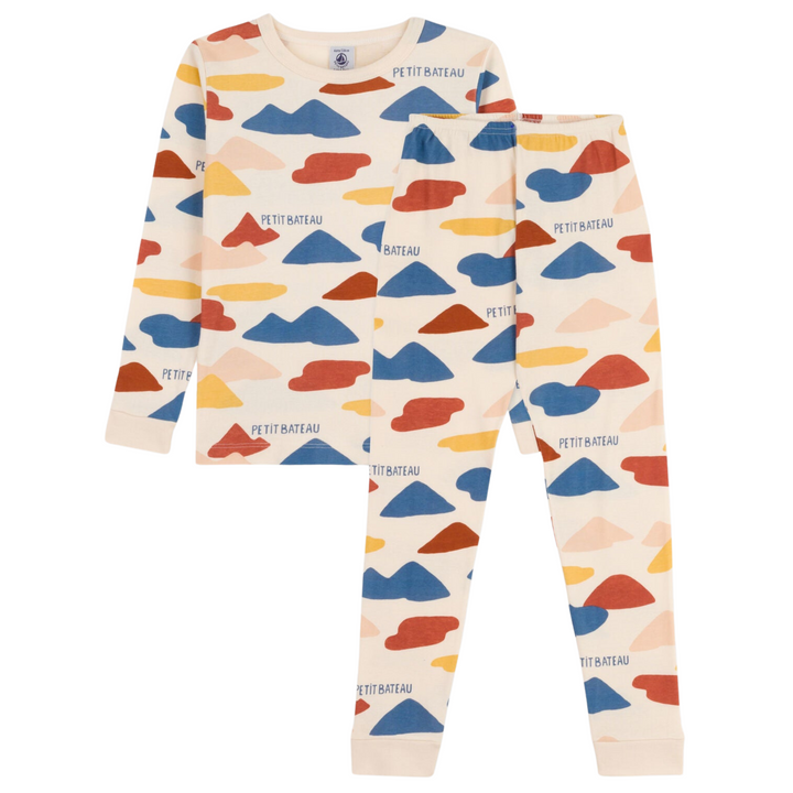 Petit Bateau Multi Mountain Print Loungewear