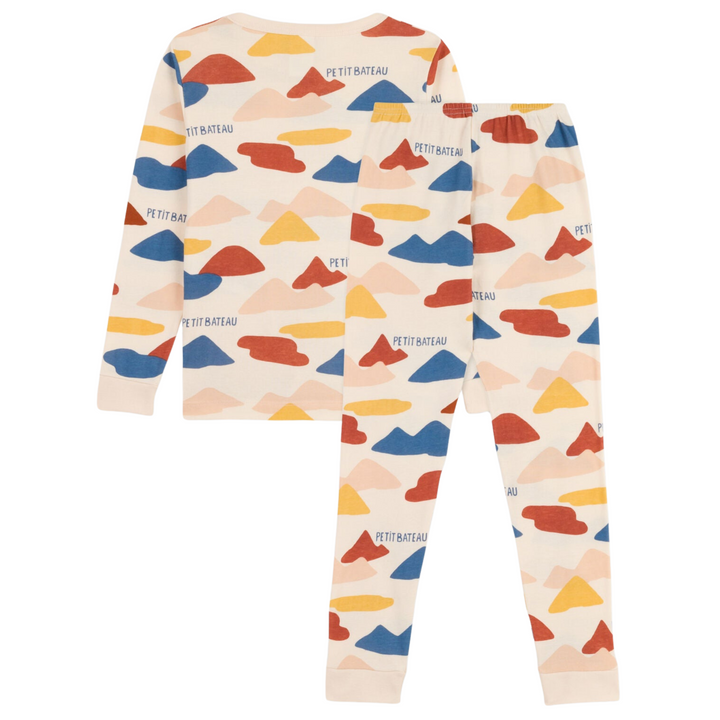 Petit Bateau Multi Mountain Print Loungewear
