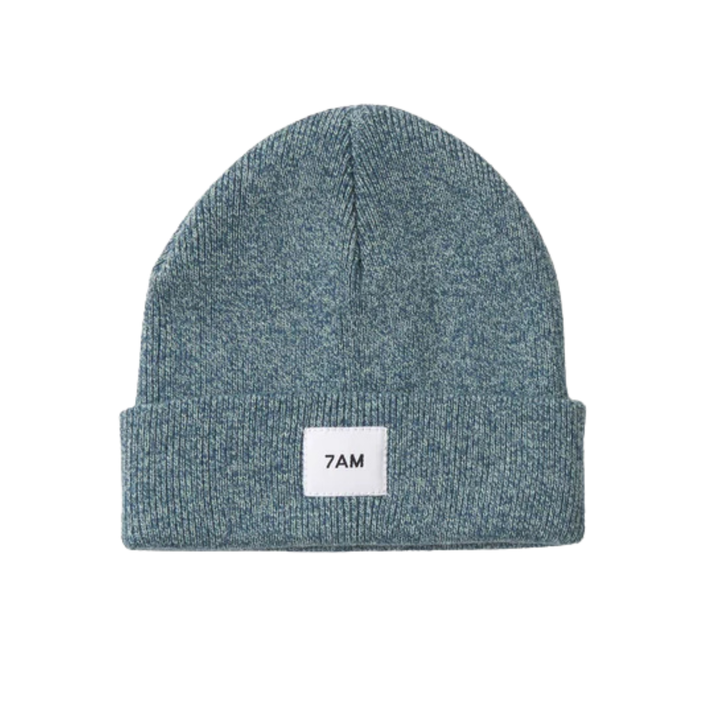 7AM Enfant Heather Aqua Beanie – Soft Knit Baby Winter Hat