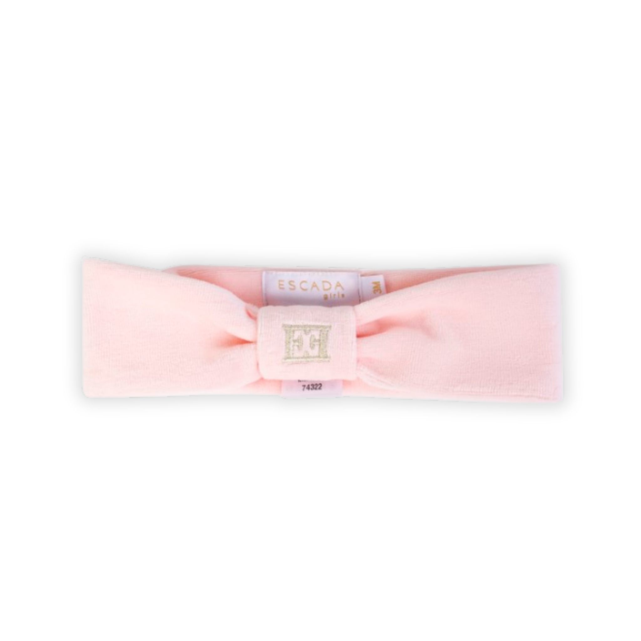 escada baby headband hot pink