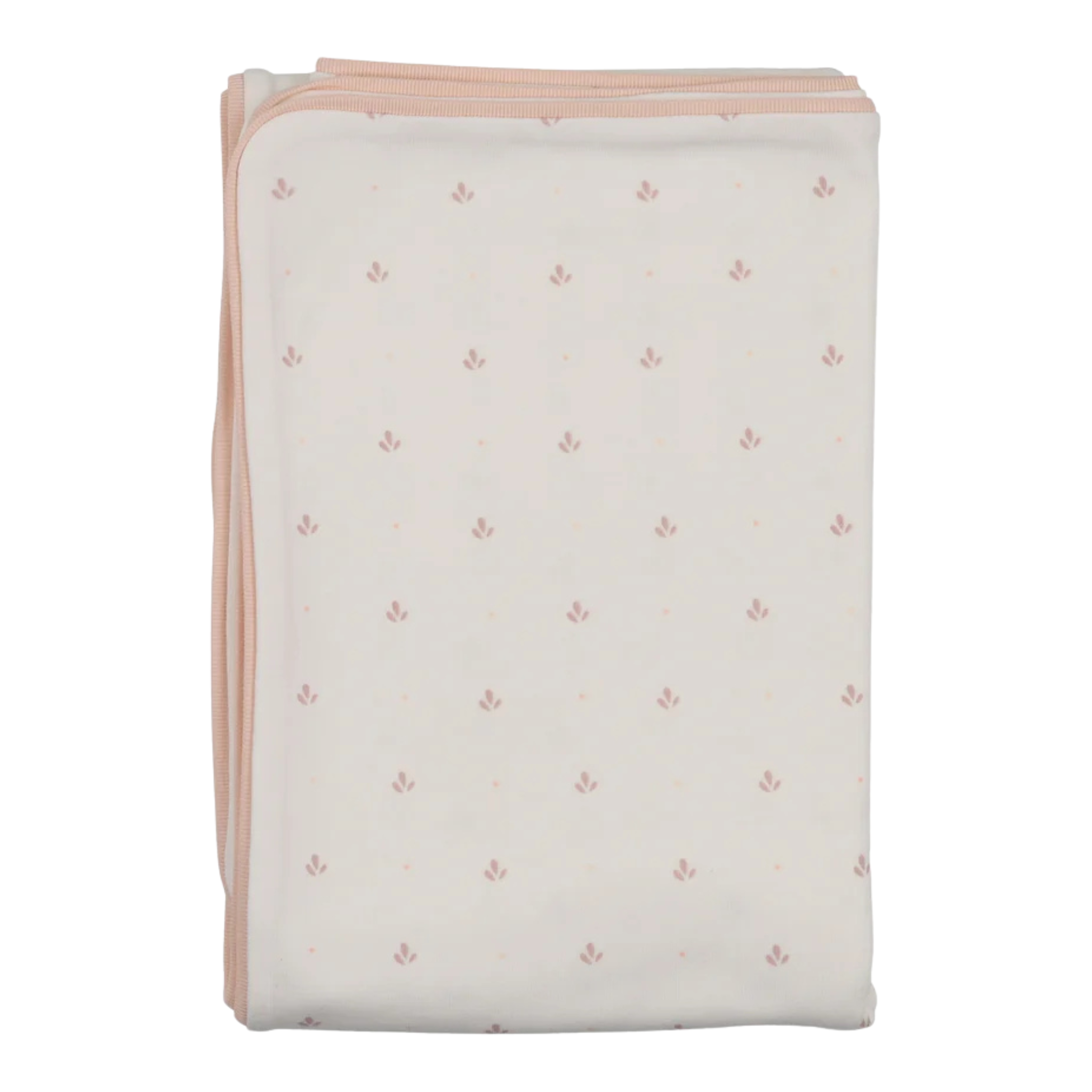 Bee & Dee Chalk White Soft Dots Blanket Girls Minimalist Textured Newborn Toddler Keepsake