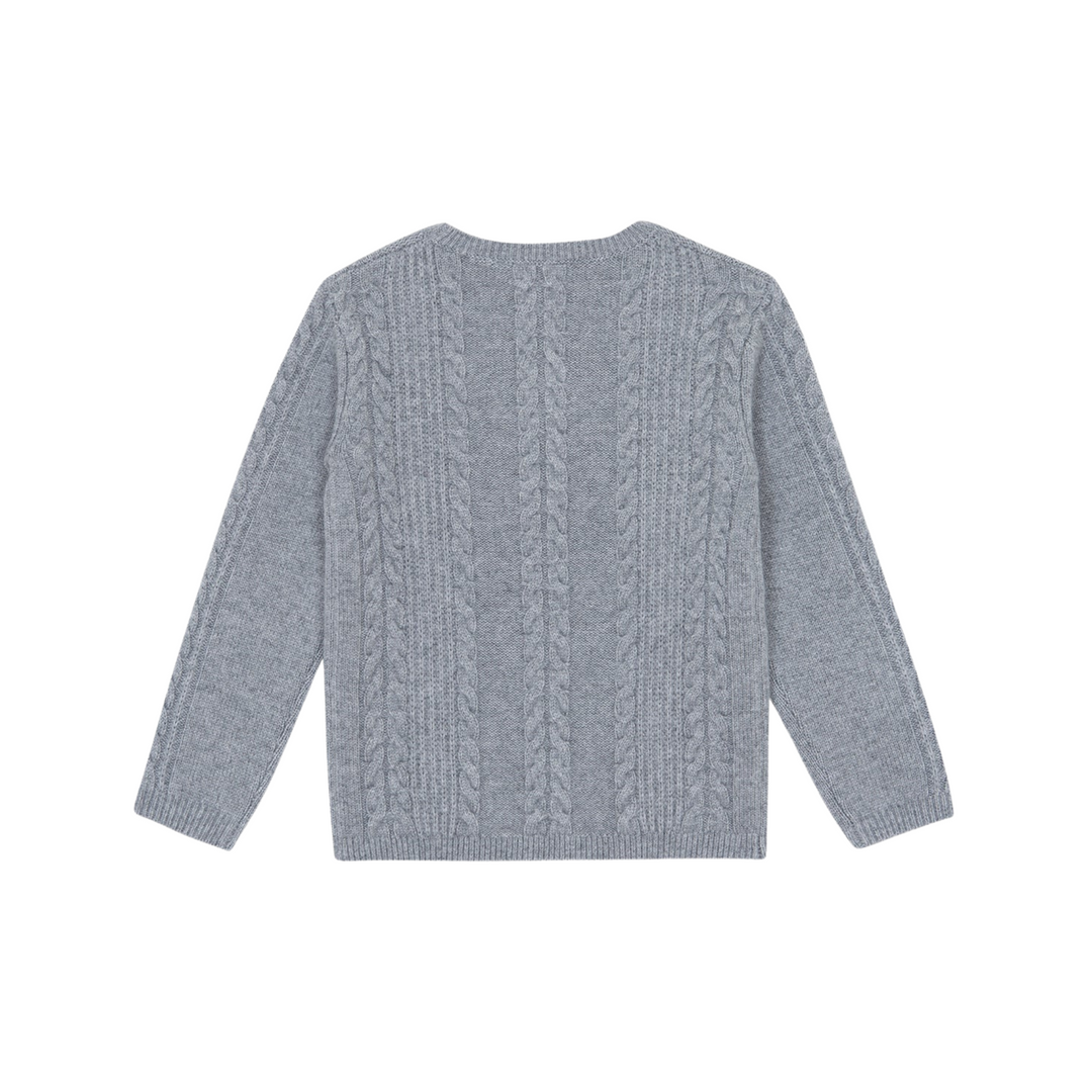 Tartine et Chocolat Grey TC Signature Sweater