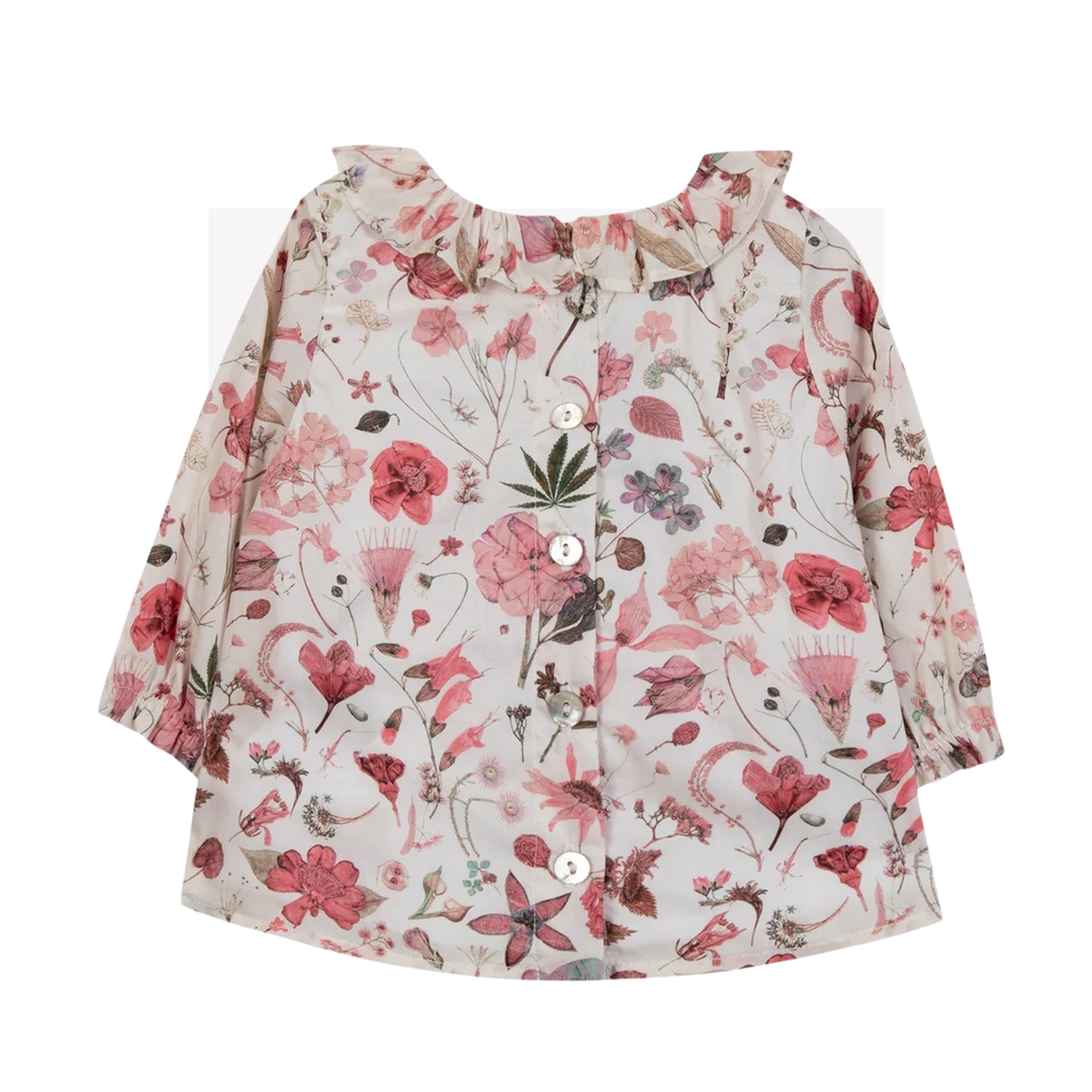 Tartine et Chocolat Liberty Floral Smocked Blouse | Girls’ Designer Top