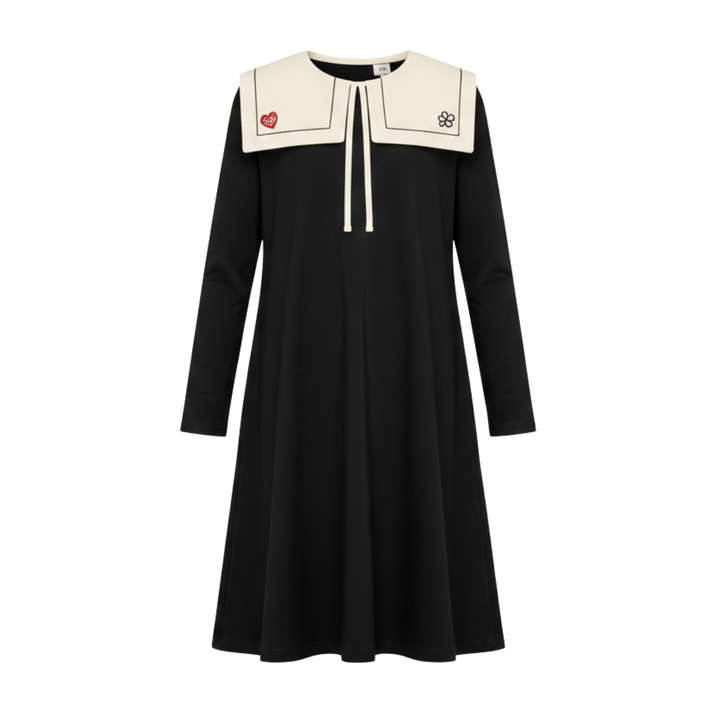 Little Parni - Girls Black Dress