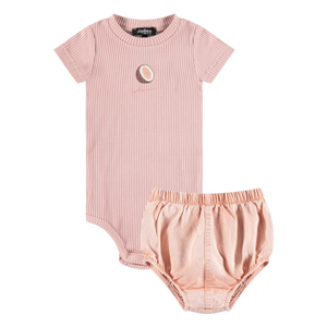 JayBee - Tee Bloomer Set (Pink & Yellow)