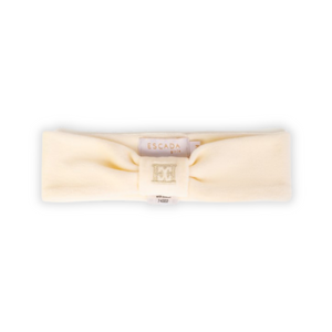 escada baby headband antique white