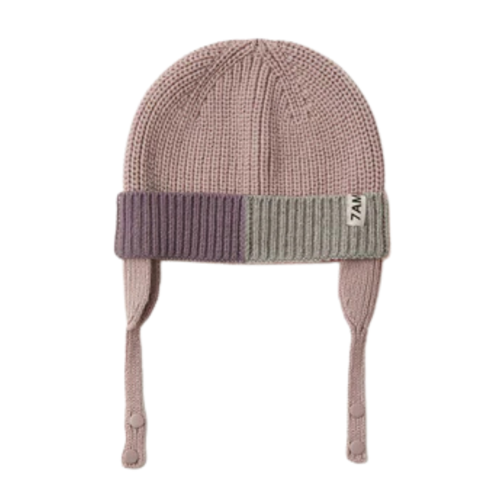 7AM Enfant Chunky Flap Beanie – Warm Knit Winter Hat