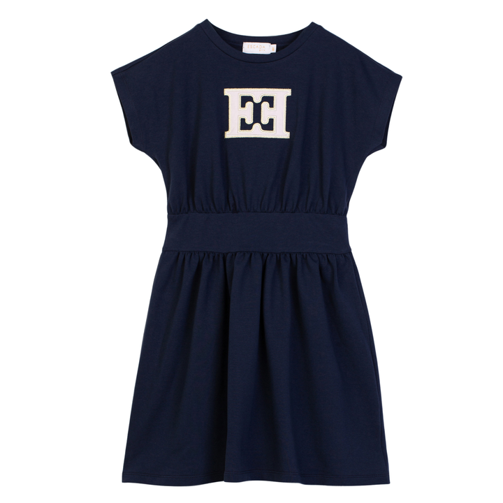 Escada Girls Short Sleeve Dress – Soft Cotton Everyday Style