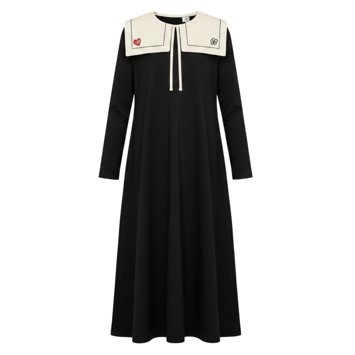 Little Parni - Girls Black Maxi Dress