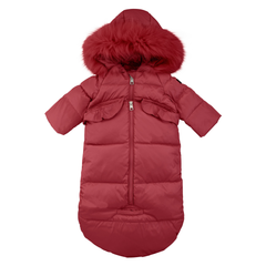 Pramie Girls Cherry Snowsuit | Warm & Stylish Winter Outerwear