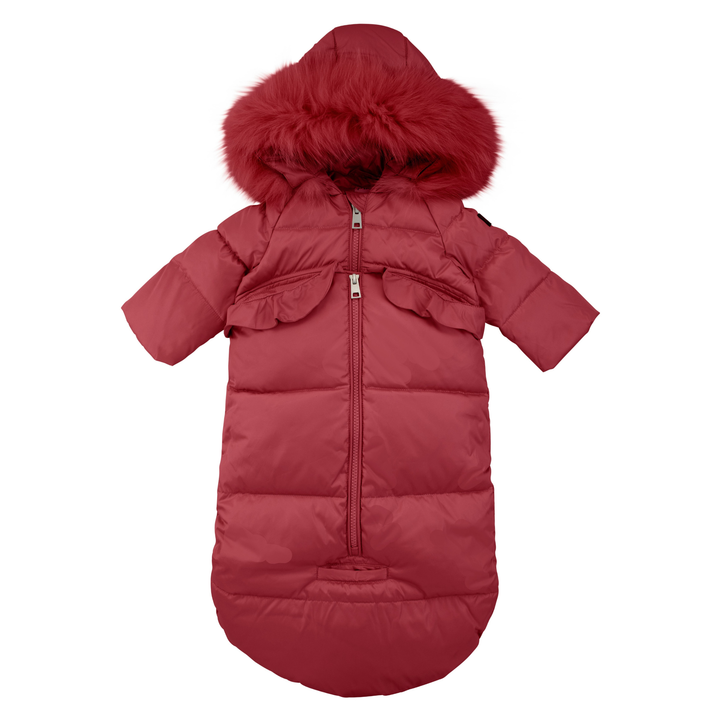 Pramie Girls Cherry Snowsuit | Warm & Stylish Winter Outerwear
