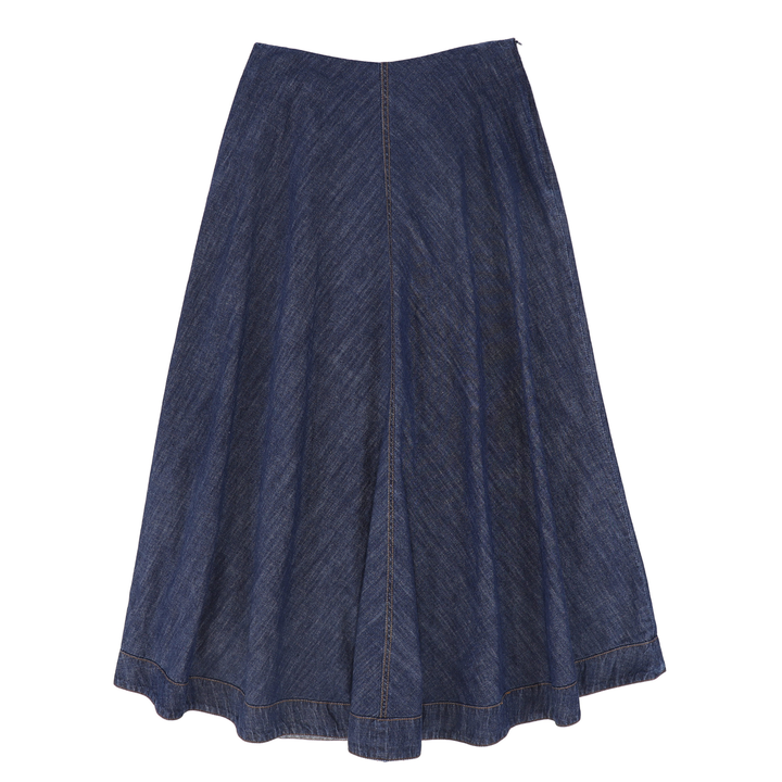 Girls Denim Flair Maxi Skirt