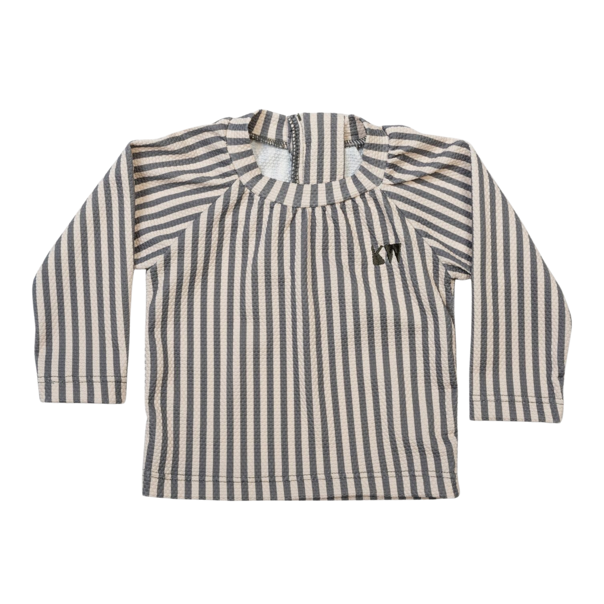 Kidwild Deep Blue Stripe Rash Tee