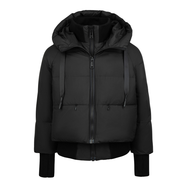 Raygo Black Bomber Jacket | Classic Lightweight Outerwear for Boys & Girls