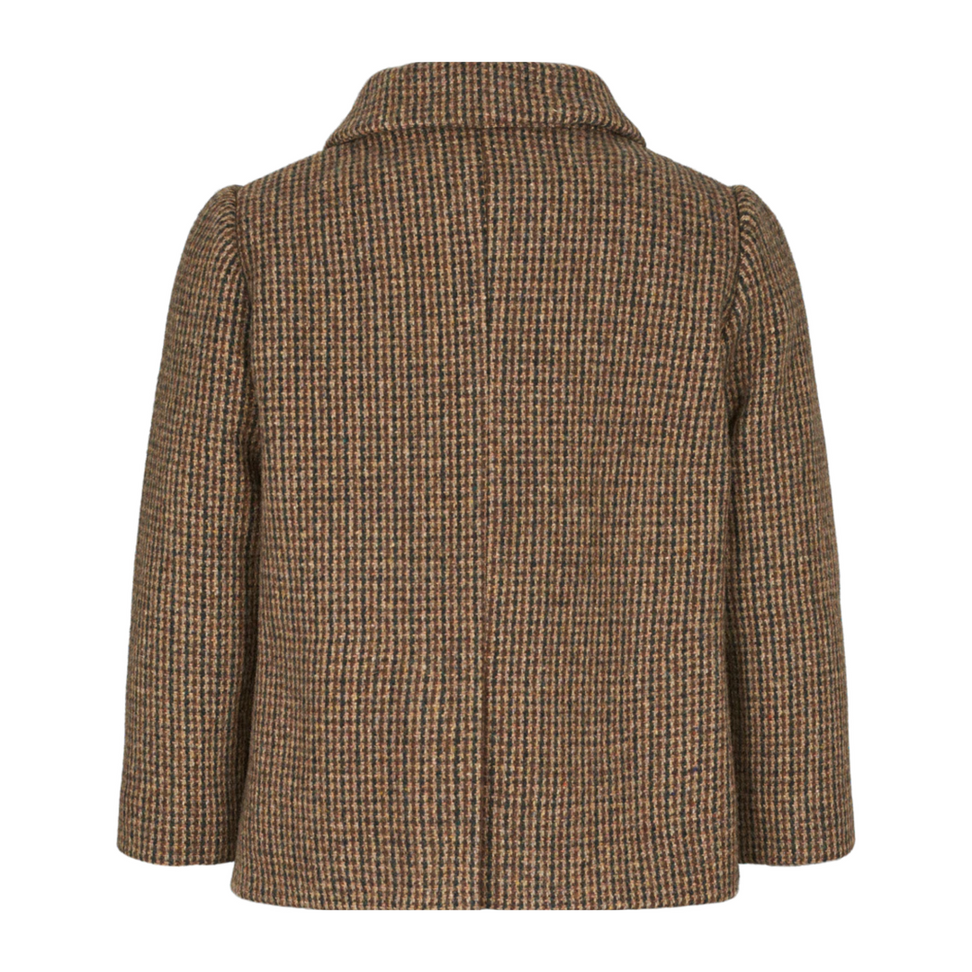 MarMar Earthy Check Oval Jacket