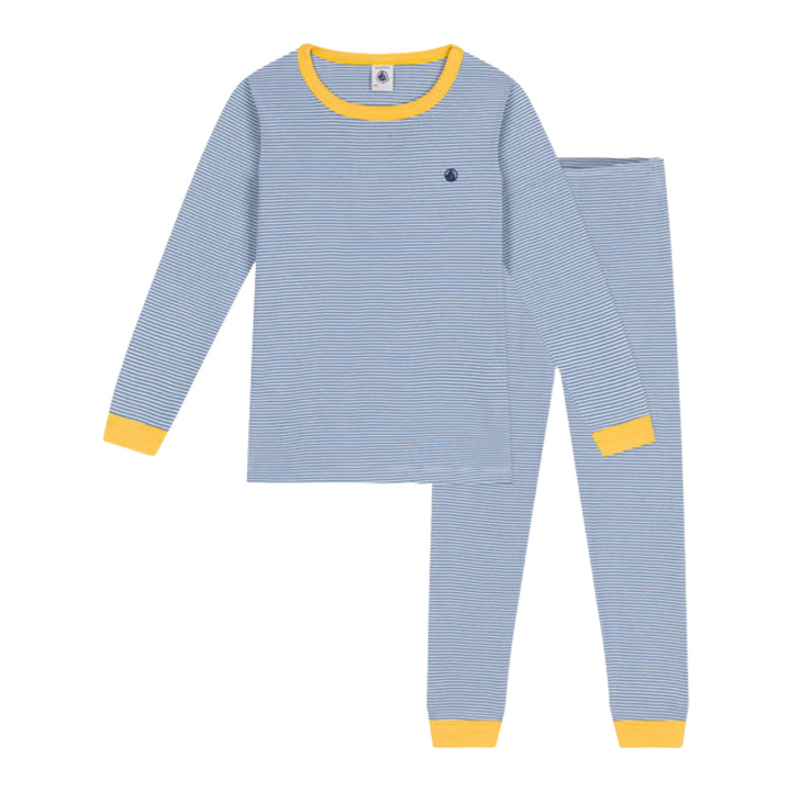 PETIT BATEAU | BOY’S STRIPE LS TOP AND PANTS
