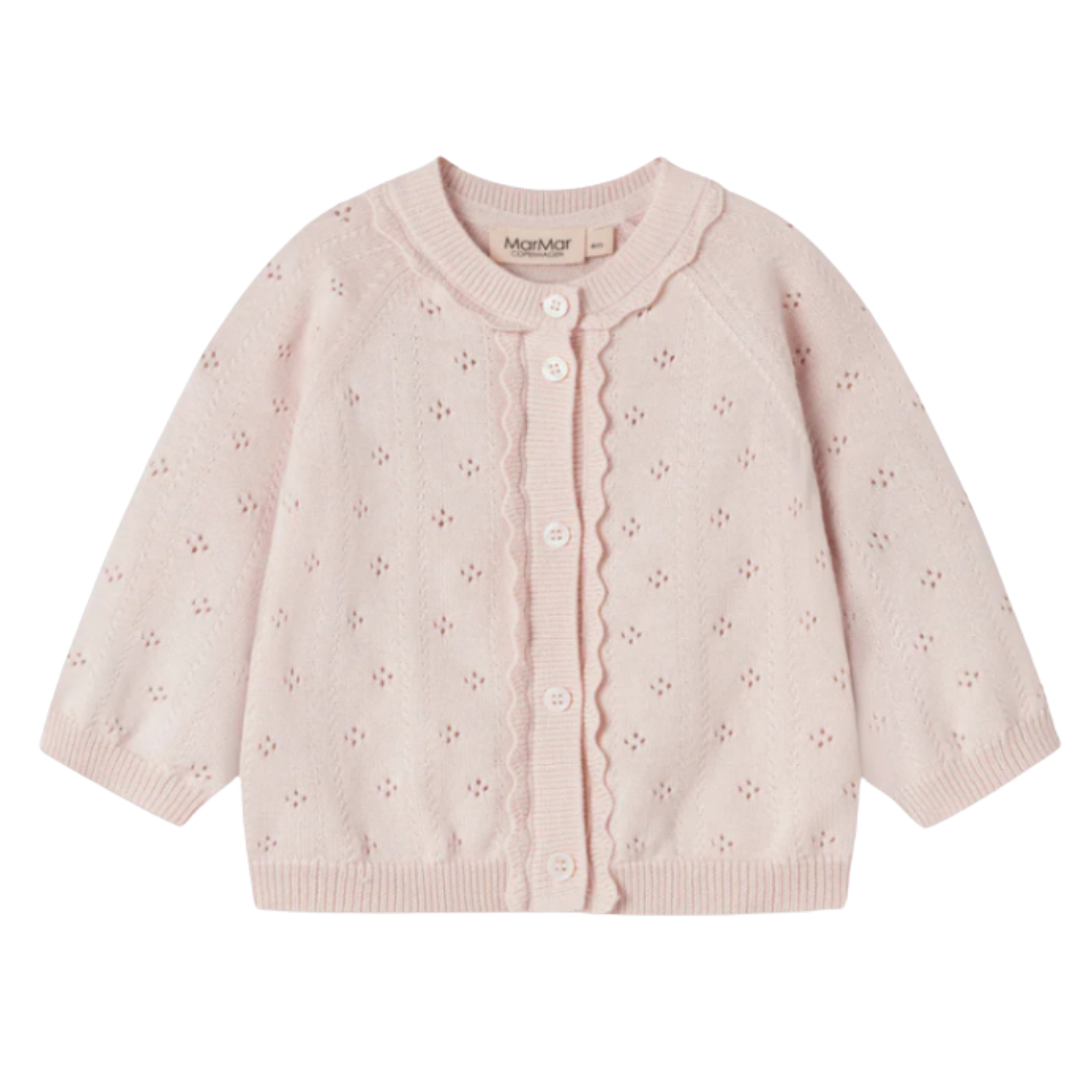 MarMar Copenhagen 3-Piece Baby Sweater Set – Cardigan, Footed Pants & Bonnet | Luxury Newborn Take-Home Outfit