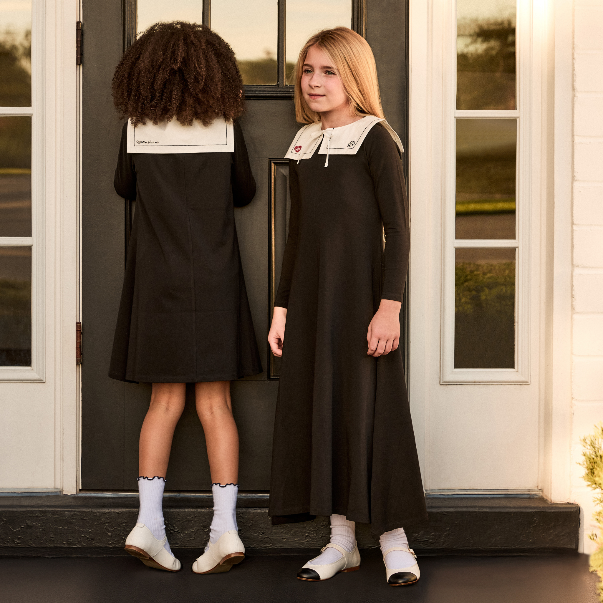 Little Parni - Girls Black Dress