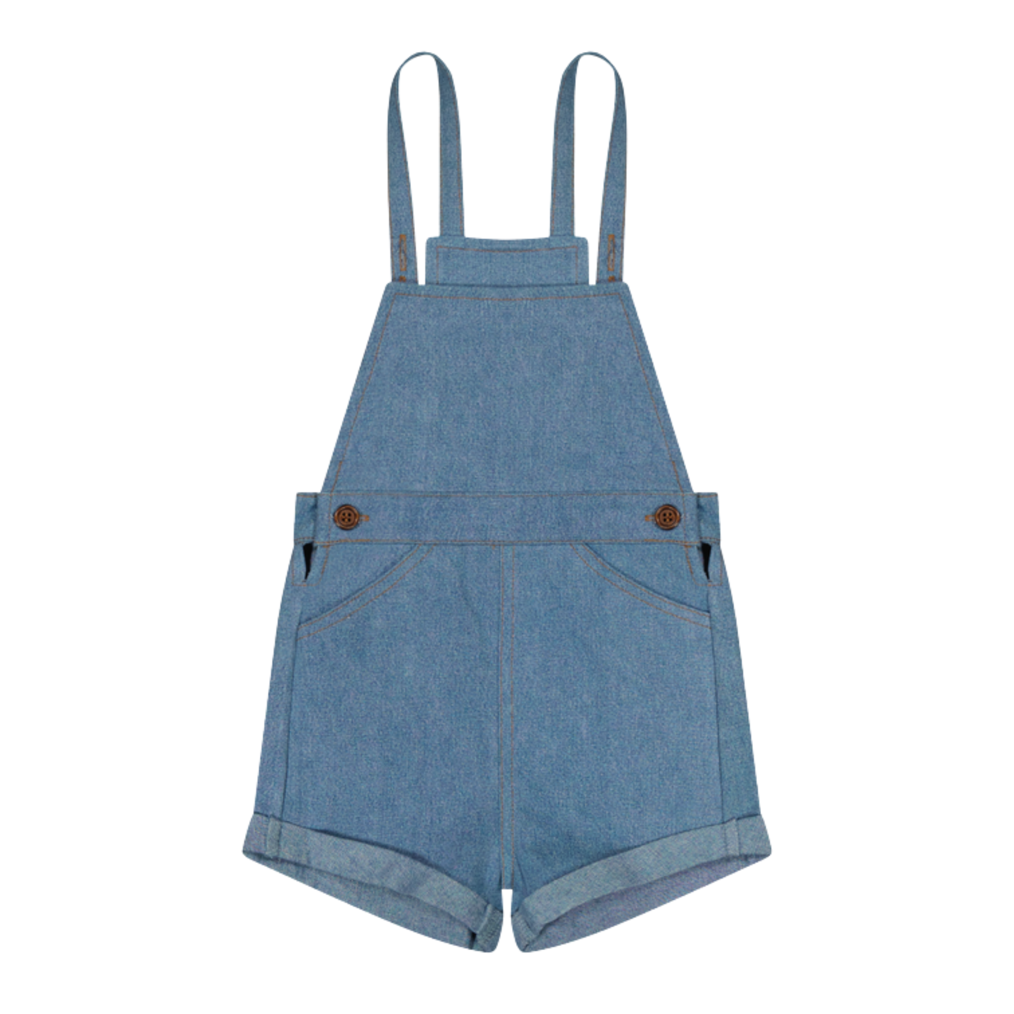 Retro Kid - Hollis Denim Baby Overalls