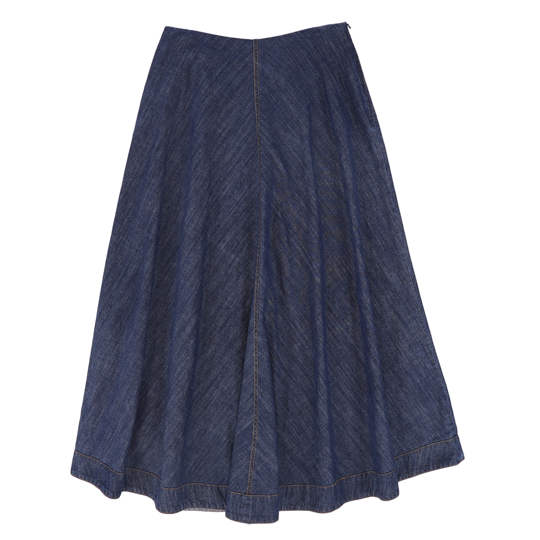 Girls Denim Flair Maxi Skirt