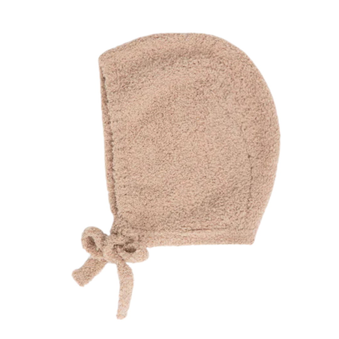 7AM Enfant Pecan Fuzzy Bonnet – Cozy Baby Winter Hat