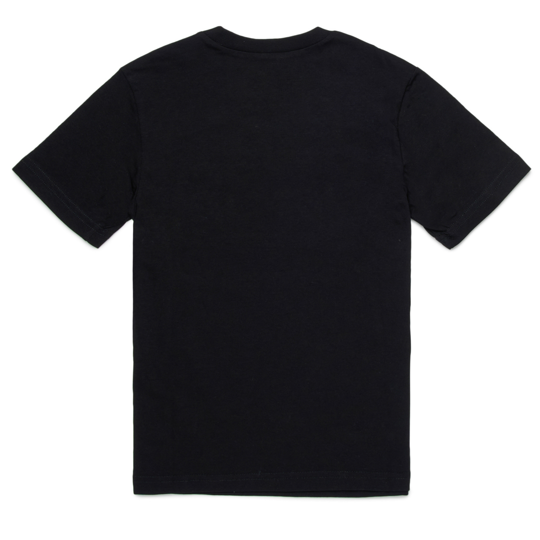 N21 Kids Black Logo Short Sleeve Tee – Classic Cotton T-Shirt