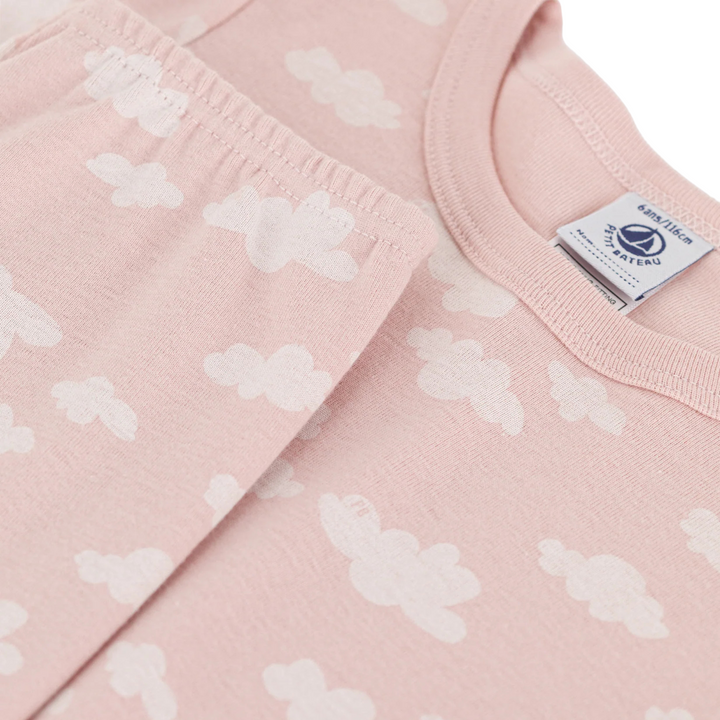 Petit Bateau Cloud Print LS Loungewear