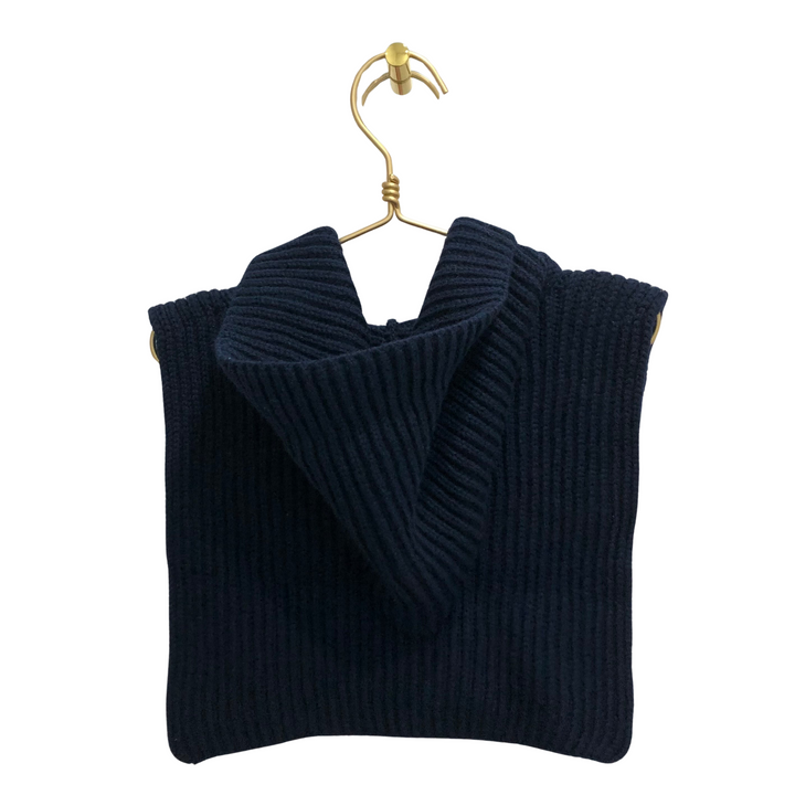 Knit Hooded Open Sides Vest