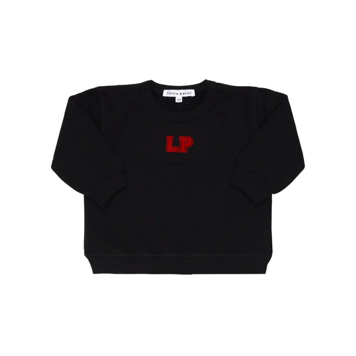 Parni Black LP Sweatshirt – Timeless, Comfortable Style
