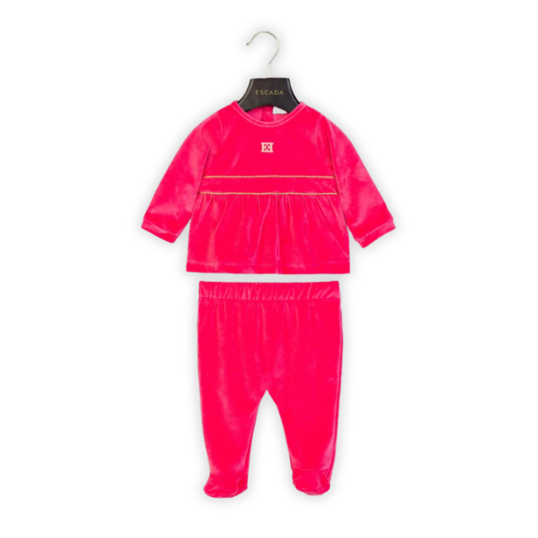 escada baby top and bottom pink