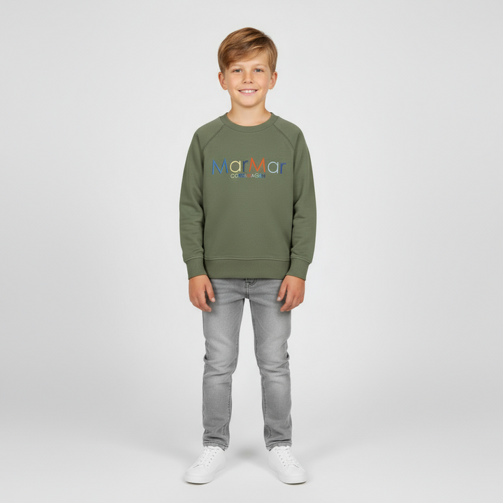 MarMar Thadeus Hunter Sweatshirt | Classic Green Kids Pullover